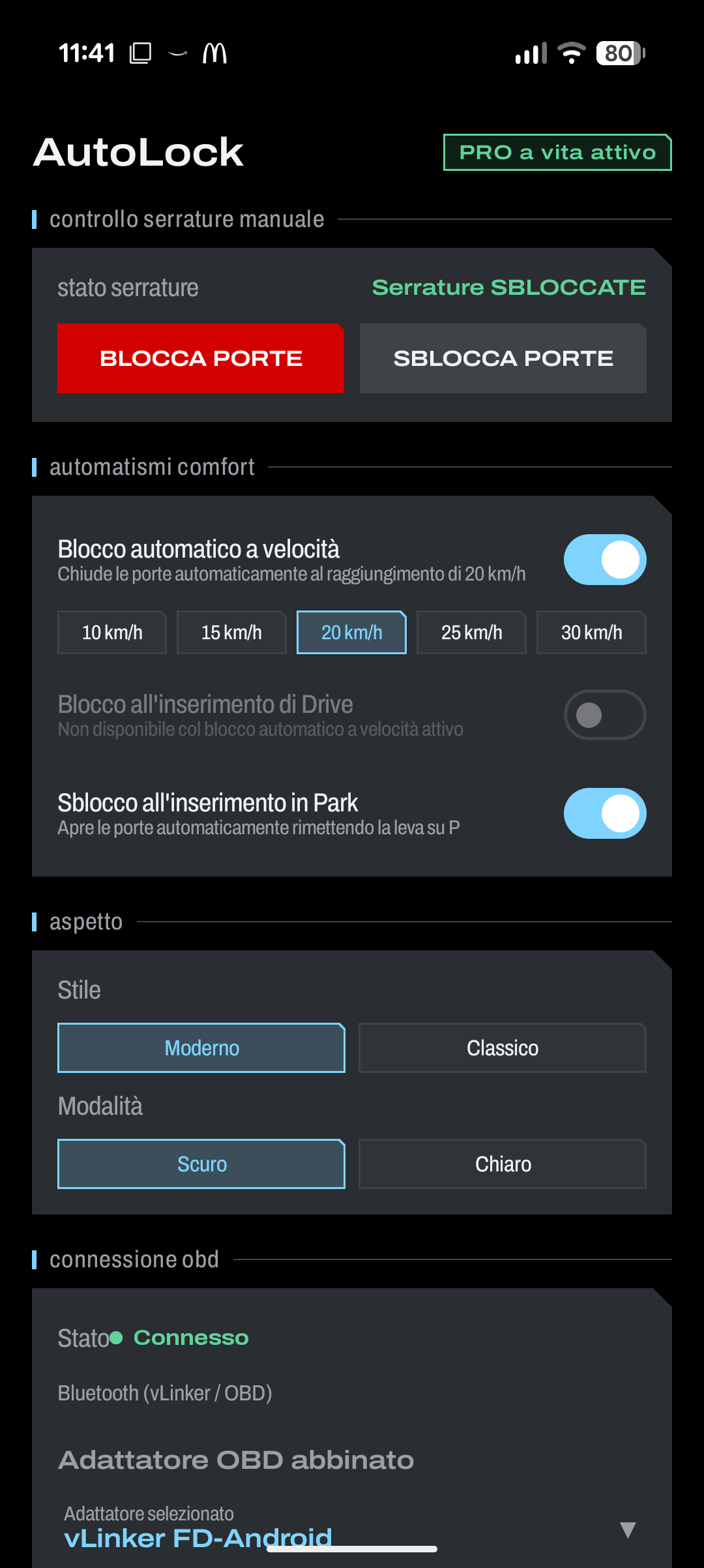 AutoLock Smartphone