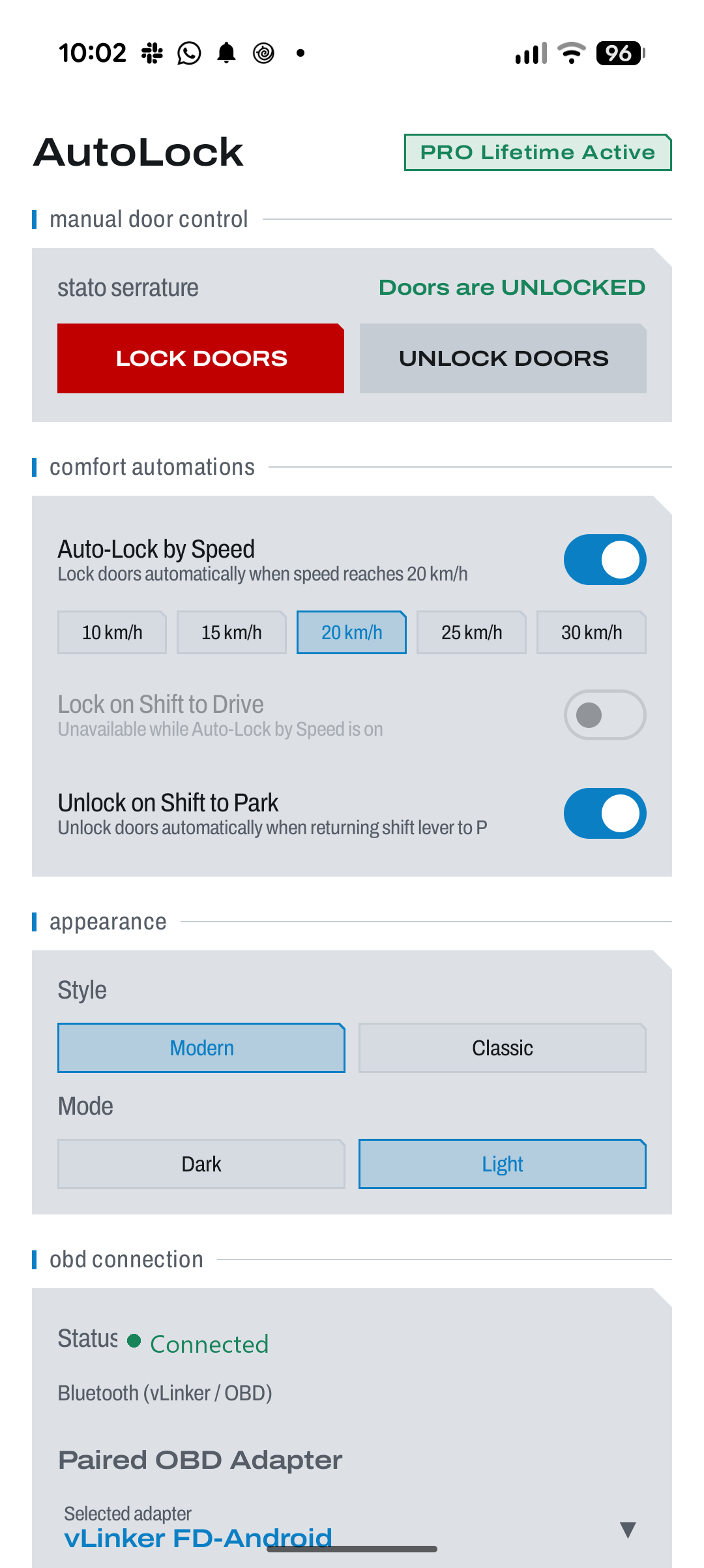 AutoLock — Helles Design